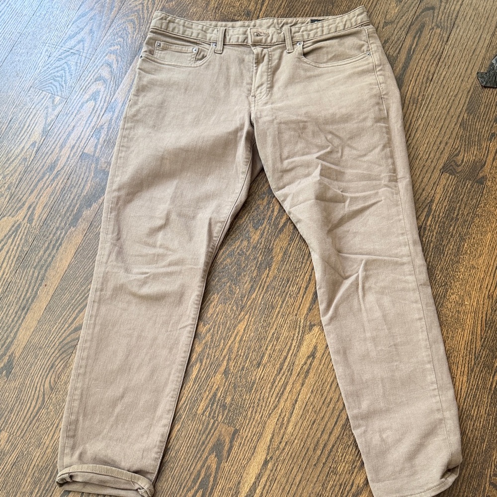 Bonobos Jean - Classic Straight-Leg Pants in Light Taupe